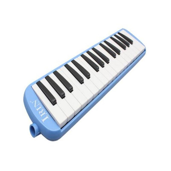 IRIN 001 32-keys Accordion Melodica Oral Piano Child Student Beginner Musical Instruments(Blue)