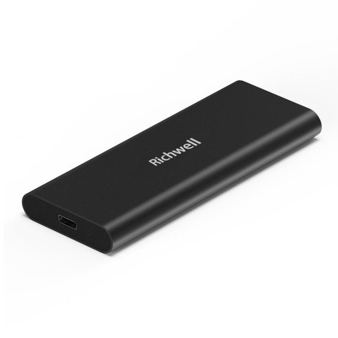 Richwell SSD R280-SSD-60GB 60GB Mobile Hard Disk Drive for Desktop PC(Black)