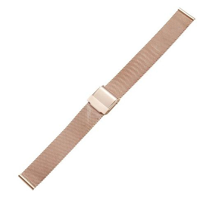 CAGARNY Simple Fashion Watches Band Metal Watch Band, Width: 14mm(Gold)