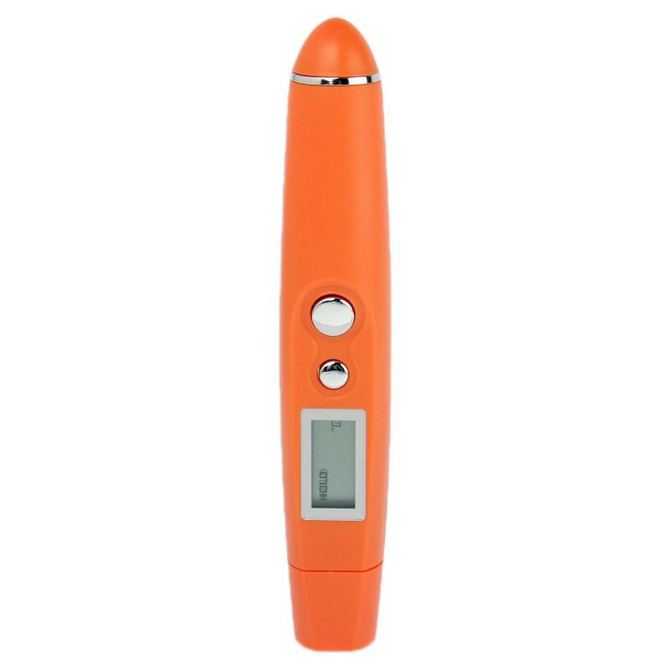 LCD Portable Non-Contact Infrared Thermometer(Orange)