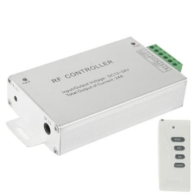 RF Audio Controller for RGB LED Strip Remote Controller(Silver)