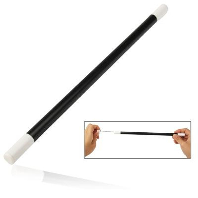 3 PCS Party Magic Trick Joke Toy / Plastic Black Magic Wand(Black)