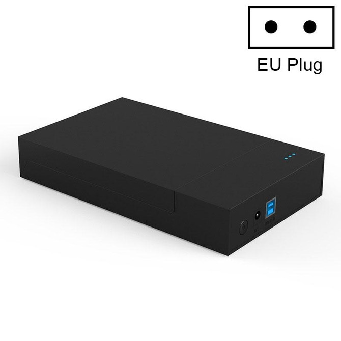 Blueendless 2.5 / 3.5 inch SSD USB 3.0 PC Computer External Solid State Mobile Hard Disk Box Hard Disk Drive (EU Plug)