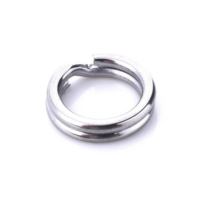 10mm HENGJIA SS010 50pcs /Pack Stainless Steel Flat Ring Fishing Space Fittings