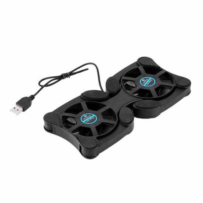 USB Port Mini Octopus Laptop Fan Folding Cooler Pad