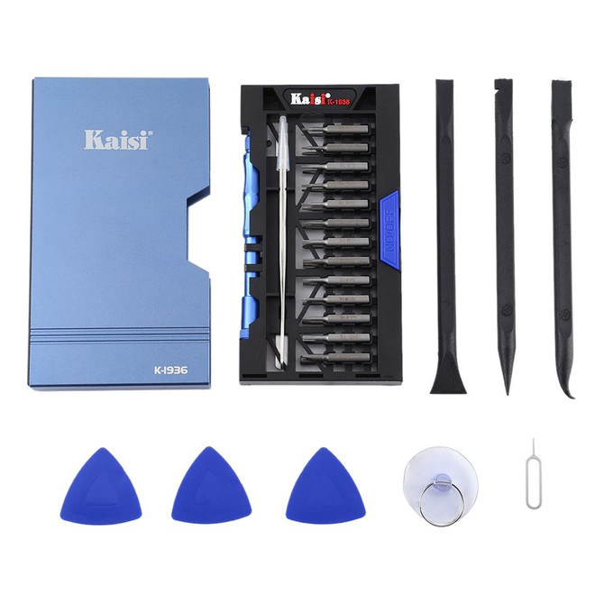 Kaisi K-1936 36 in 1 Precision Screwdriver Set Electronic Repair Tool Kit