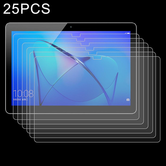 For Huawei Enjoy Tablet 2 / TCL Tab 10 / Tab 10s / Tab 10s 5G 25 PCS 9H HD Explosion-proof Tempered Glass Film