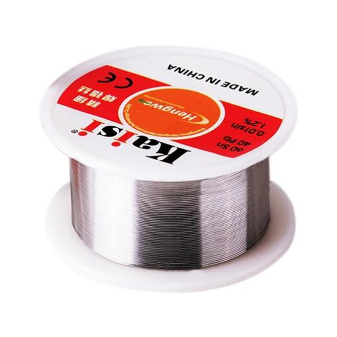 Kaisi 0.3mm Rosin Core Tin Lead Solder Wire for Welding Works, 50g