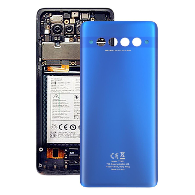 Original Battery Back Cover for TCL 10 Plus T782H(Blue)