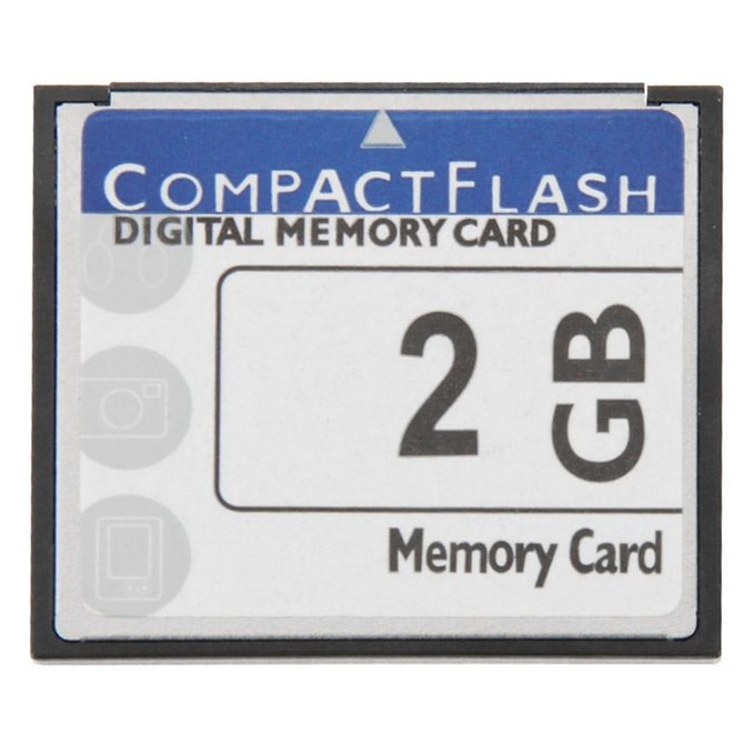 2GB Compact Flash Digital Memory Card (100% Real Capacity)