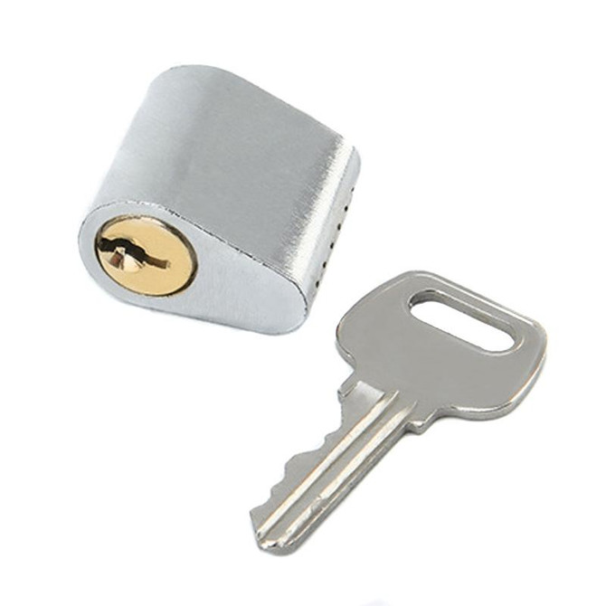 Fire Door Lock Cylinder Door Latch Fittings With Key, Model: Copper Core Interlocking+1 Key