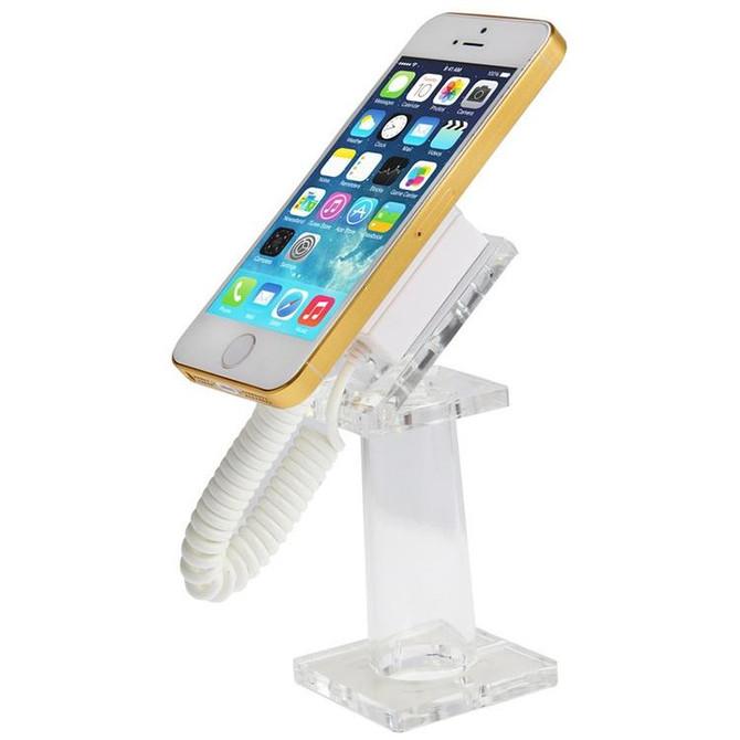 Universal Burglar Display Holder / Display Anti-theft Holder, without Alarm, For iPhone, Samsung, HTC, LG, Sony, Huawei, Lenovo and other Smartphones(White)