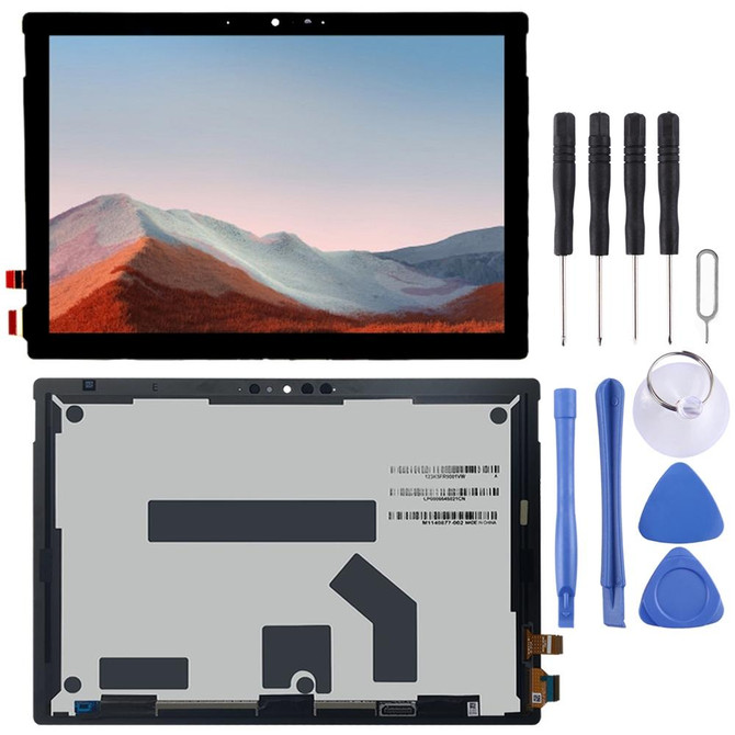 Original LCD Screen for Microsoft Surface Pro 7 Plus / Pro 7+ 1960 1961 with Digitizer Full AssemblyBlack)