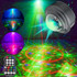 10W Mini Laser Light Magic Ball Projector Light Sound Control Flash Stage Light(EU Plug)