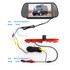 PZ471 Car Waterproof 170 Degree Brake Light View Camera + 7 inch Rearview Monitor for Citroen / Peugeot / Toyota