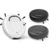 3-in-1 1800pa Smart Cleaning Robot Rechargeable Auto Robotic Vacuum Dry Wet Mopping Cleaner(White)