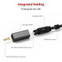 3m Digital Optical Audio Output/Input Cable Compatible With SPDIF5.1/7.1 OD5.0MM(Black)