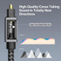 10m Digital Optical Audio Output/Input Cable Compatible With SPDIF5.1/7.1 OD5.0MM(Black)