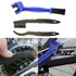 2 Set Bicycle Chain Cleaning Brush Flywheel Cleaning Tools Crankset Brush Cleaning Chain Wheel Set Brush (Blue)