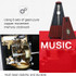 FRIEND Tower Mechanical Terrace Piano Guitar Violin Universal Rhythm Instrument(Tower Ebony Color)