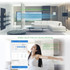 WS-EU-01 EWeLink APP & Touch Control 2A 1 Gang Tempered Glass Panel Smart Wall Switch, AC 90V-250V, EU Plug