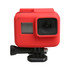 Original for GoPro HERO5 Silicone Border Frame Mount Housing Protective Case Cover Shell(Red)