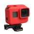 Original for GoPro HERO5 Silicone Border Frame Mount Housing Protective Case Cover Shell(Red)