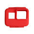 Original for GoPro HERO5 Silicone Border Frame Mount Housing Protective Case Cover Shell(Red)