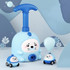 Children Educational Pneumatic Air Powered Car Balloon Scooter Toy Blue Seal Power Car (2 Cars 6 Balloons)