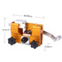 Portable Home Hand Shake Chain Machine With 1 Grind Heads