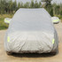 Oxford Cloth Anti-Dust Waterproof Sunproof Flame Retardant Breathable Indoor Outdoor Full Car Cover Sun UV Snow Dust Resistant Protection SUV Car Cover with Warning Strips, Fits Cars up to 4.7m(183 inch) in Length