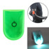 2 PCS Outdoor Night Running Safety Warning Light LED Illuminated Magnet Clip Light (Green)