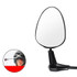 2 PCS WEST BIKING Mountain Road Bike Helmet Mini Reflective Convex Rearview Mirror