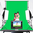 PULUZ 1m x 2m Photography Background Thickness Photo Studio Background Cloth Backdrop(Green)