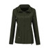 Raincoat Waterproof Clothing Foreign Trade Hooded Windbreaker Jacket Raincoat, Size: L(Army Green)