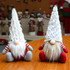 Christmas Decorations Santa Claus Faceless Doll Decoration Gift(Gray)