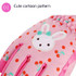 Cartoon Bow Rabbit Pattern Children Ski Gloves Windproof Waterproof Warm Cotton Gloves, Colour: Red(M)