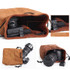 S.C.COTTON Liner Shockproof Digital Protection Portable SLR Lens Bag Micro Single Camera Bag Square Gray S