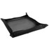 2 PCS Balcony Green Planting Pot Rolling Basin Mat Home Gardening Seed Planting Waterproof Flower Pad Replacement Operation Pad(V2.0 Black)