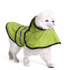 Pet Reflective Raincoat Large Dog Poncho, Size: XS(Fluorescent Green)