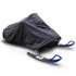 Outdoor Snowmobile Waterproof And Dustproof Cover UV Protection Winter Motorcycle Cover, Size: 292x130x121cm(Silver)