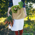 Outdoor Foraging Bag Vegetable Garden Orchard Picking Bag Waist Hanging Tool Bag(Khaki)