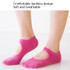 2 Pairs Combed Cotton Yoga Socks Towel Bottom Reveal Round Head Dance Fitness Sports Flooring Socks, Size: One Size(Light Pink)