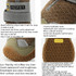 4 PCS / Set HCPET Dog Shoes Breathable Net Dog Shoes, Size: No.4 5.5cm(Natural Yellow)