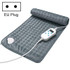 Smart Machine Washable Physiotherapy Heating Pad, Plug Specifications: EU Plug(Grey)