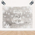 150 x 150cm Peach Skin Christmas Photography Background Cloth Party Room Decoration, Style: 8
