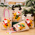 Christmas Decoration Riding Deer Tote Bag Kids Candy Cartoon Gift Bag, Style: Striped Odl Man