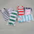 Children Color Striped Stockings Japanese Thigh Socks, Size:One Size(Green and White Wide Stripe)