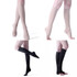 Unisex Shaping Elastic Socks Secondary Tube Decompression Varicose Stockings, Size:L(Skin Color - Open Toe)