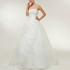 Vintage Lace Slim Slimming Tube Top Long Trailing Wedding Dress, Size:L(White)